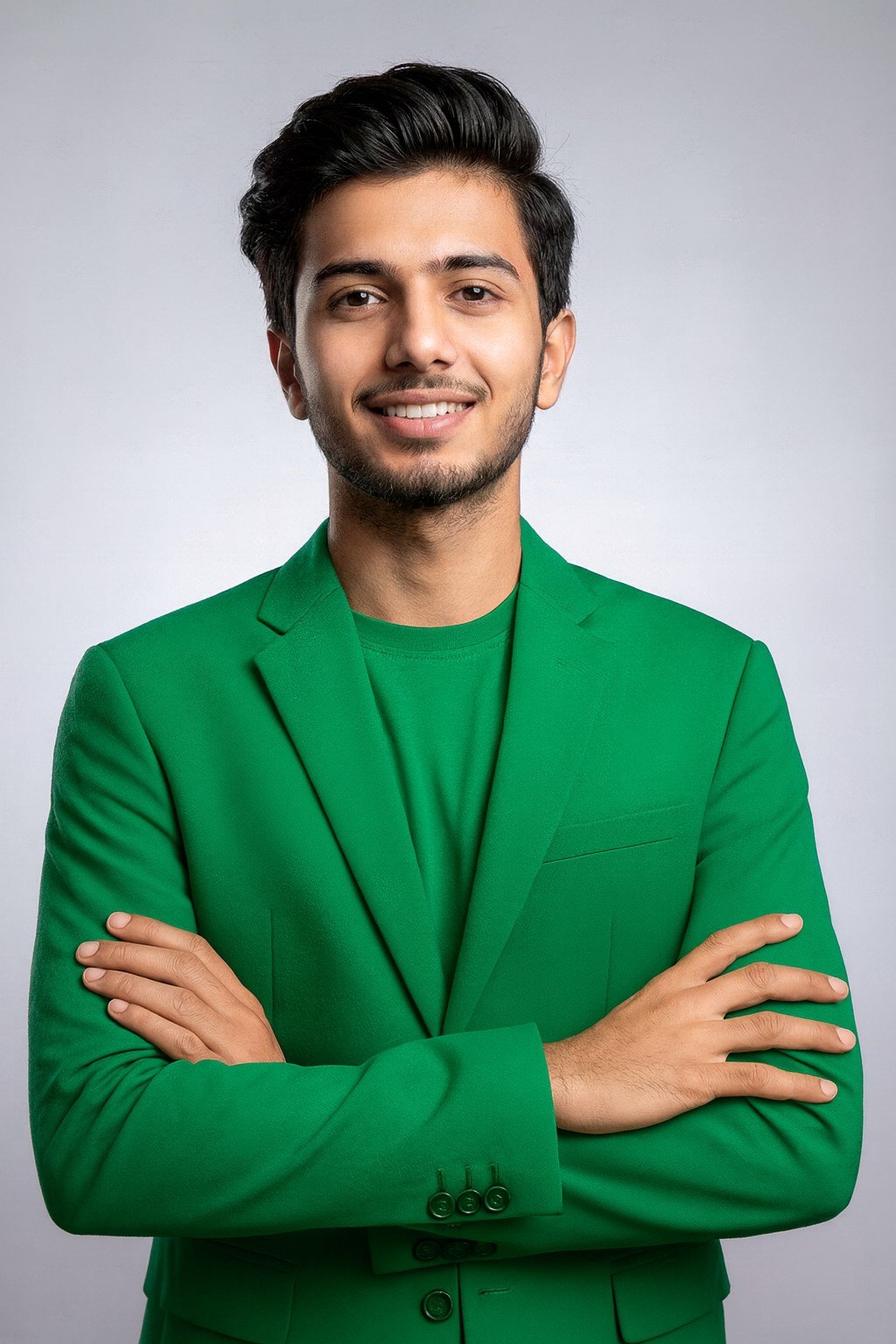 Professional robotic portrait representing Muhammad Zahid Jami
