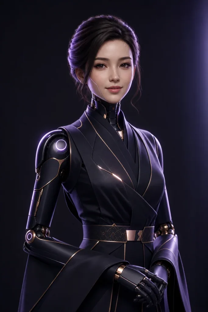 Professional robotic portrait representing Mehwish Hameed